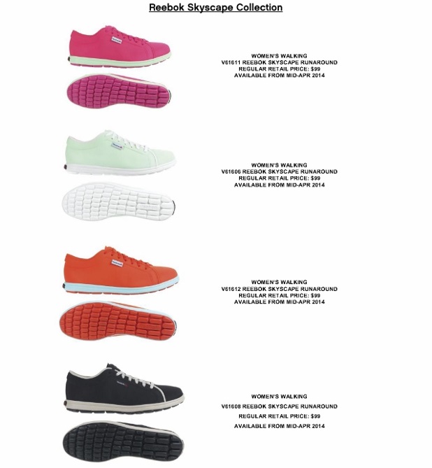 reebok new shoes 2014 price