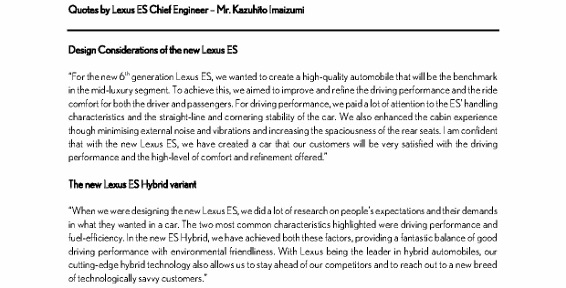 Assistant Chief Engineer quotes - Lexus ES_1 (566x800)