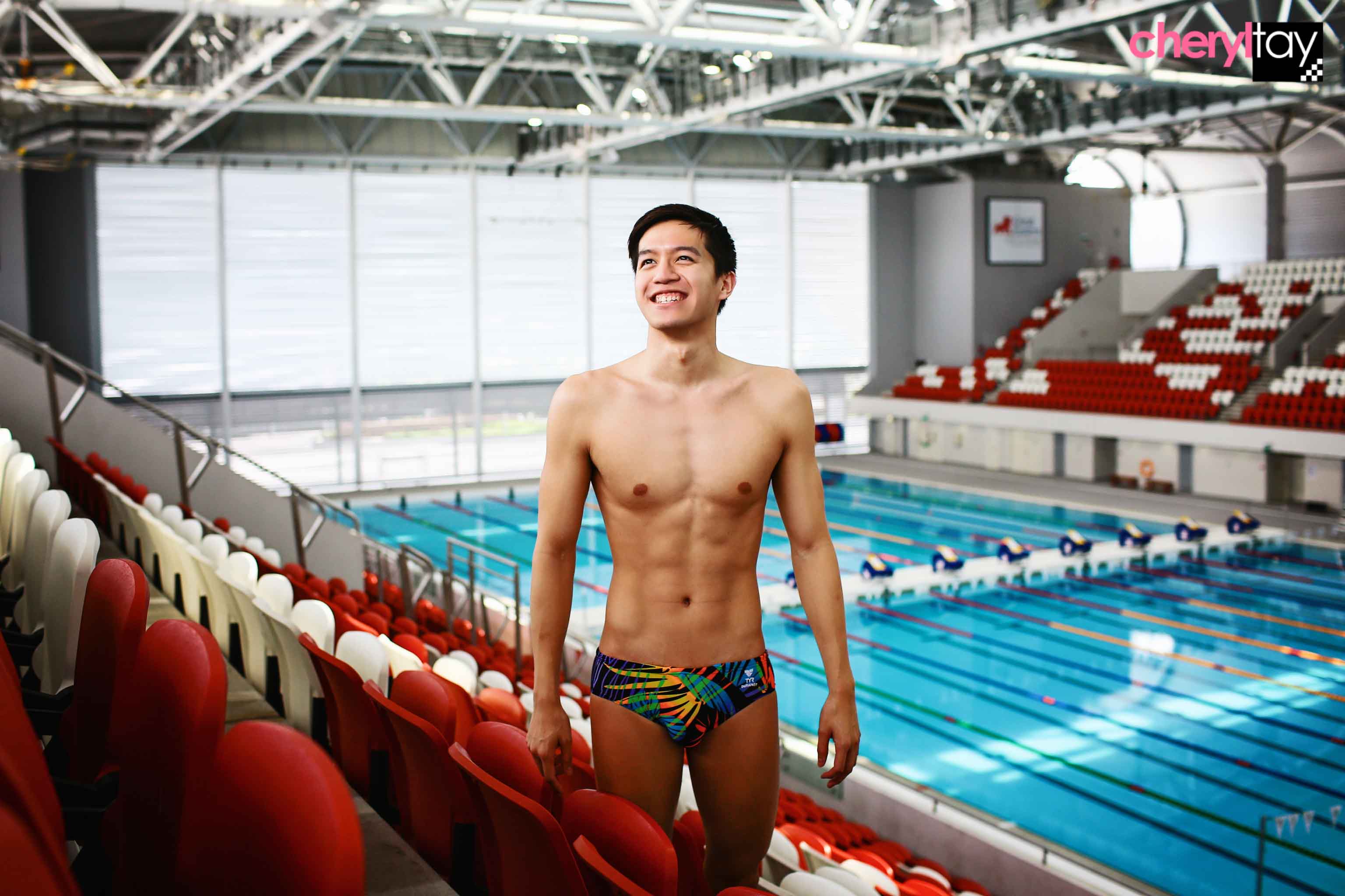 Fitfind National Swimmer Danny Yeo Cheryl Tay